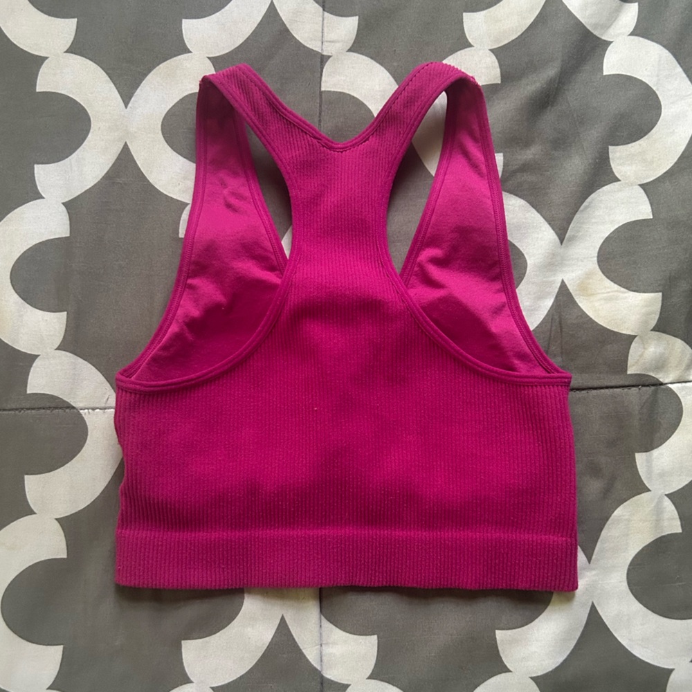 Crop Ribbed Tank - Picture 2 of 2